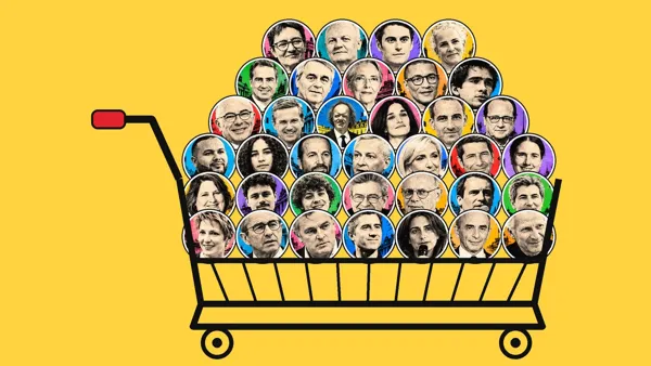 Les 36 candidats, version claire