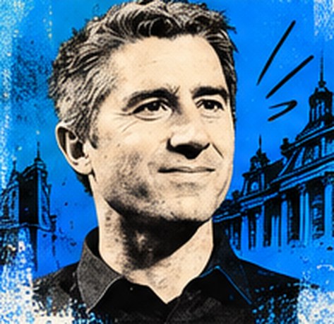 Portrait illustré de François Ruffin