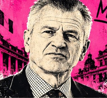 Portrait illustré de Jean Lassalle