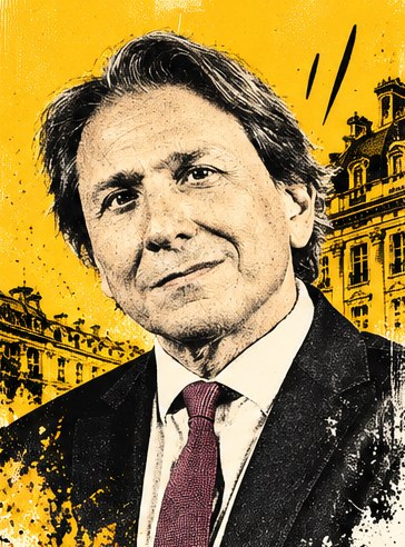 Portrait illustré de Jérôme Guedj