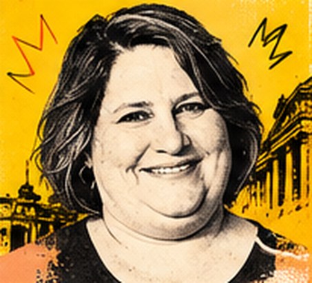 Portrait illustré de Lydie Massard
