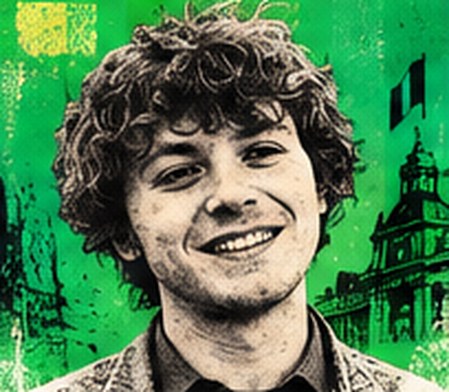 Portrait illustré de Manolo Mlekuz