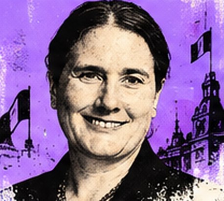 Portrait illustré de Mira Markovic