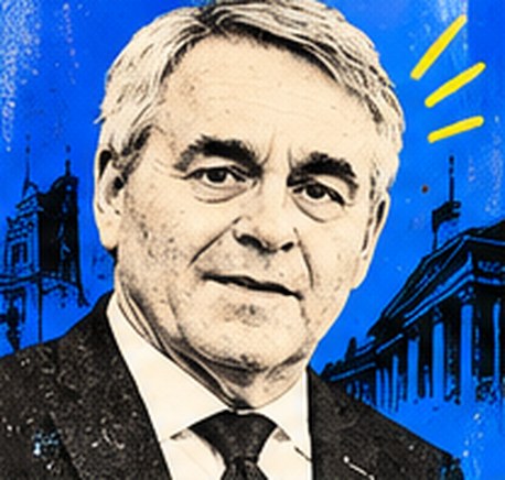 Portrait illustré de Xavier Bertrand